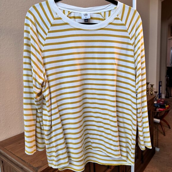 Cabi The Dreamer Yellow and White Medium - Picture 1 of 3